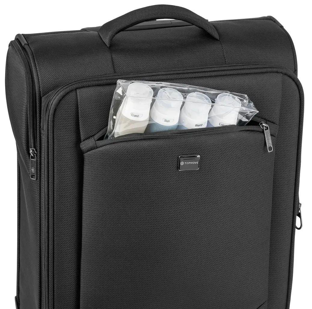 Валіза тканинна мала Topmove зі збільшенням об'єму 35/40 л Чорний (IAN445590 black) - фото 8 Валіза тканинна мала Topmove зі збільшенням об'єму 35/40 л Чорний (IAN445590 black) - фото 8