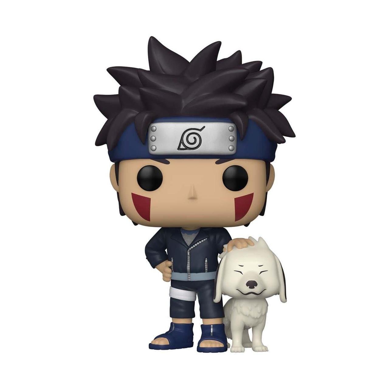 Дитяча ігрова фігурка Funko Pop Naruto Shippuden Kiba with Akamaru 10 см (NA N 1194)