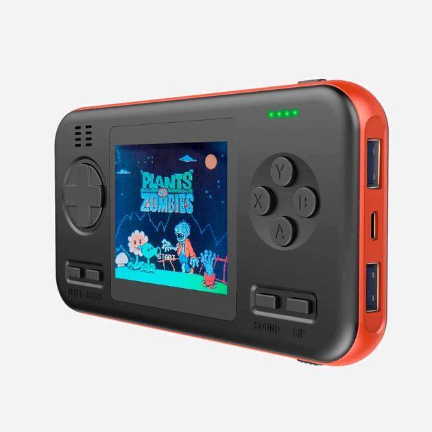 Приставка ігрова портативна G-416 ретро + 8000 mAh Вlack/Orange (00000001815)