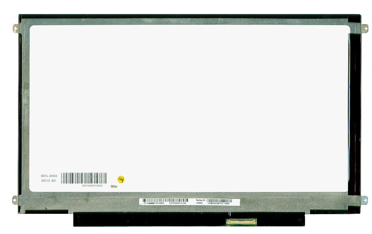 Матрица для ноутбука 13,3" Slim 40 pin справа 1366х768 LED крепления слева/справа глянцевая для LG/Philips LP133WH2-TLA4