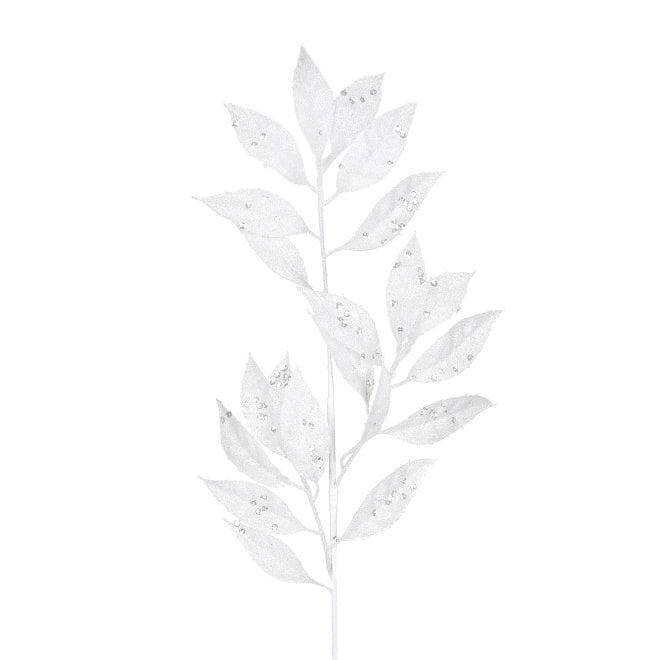 Ветка новогодняя Flora 76 см Белый (13229)