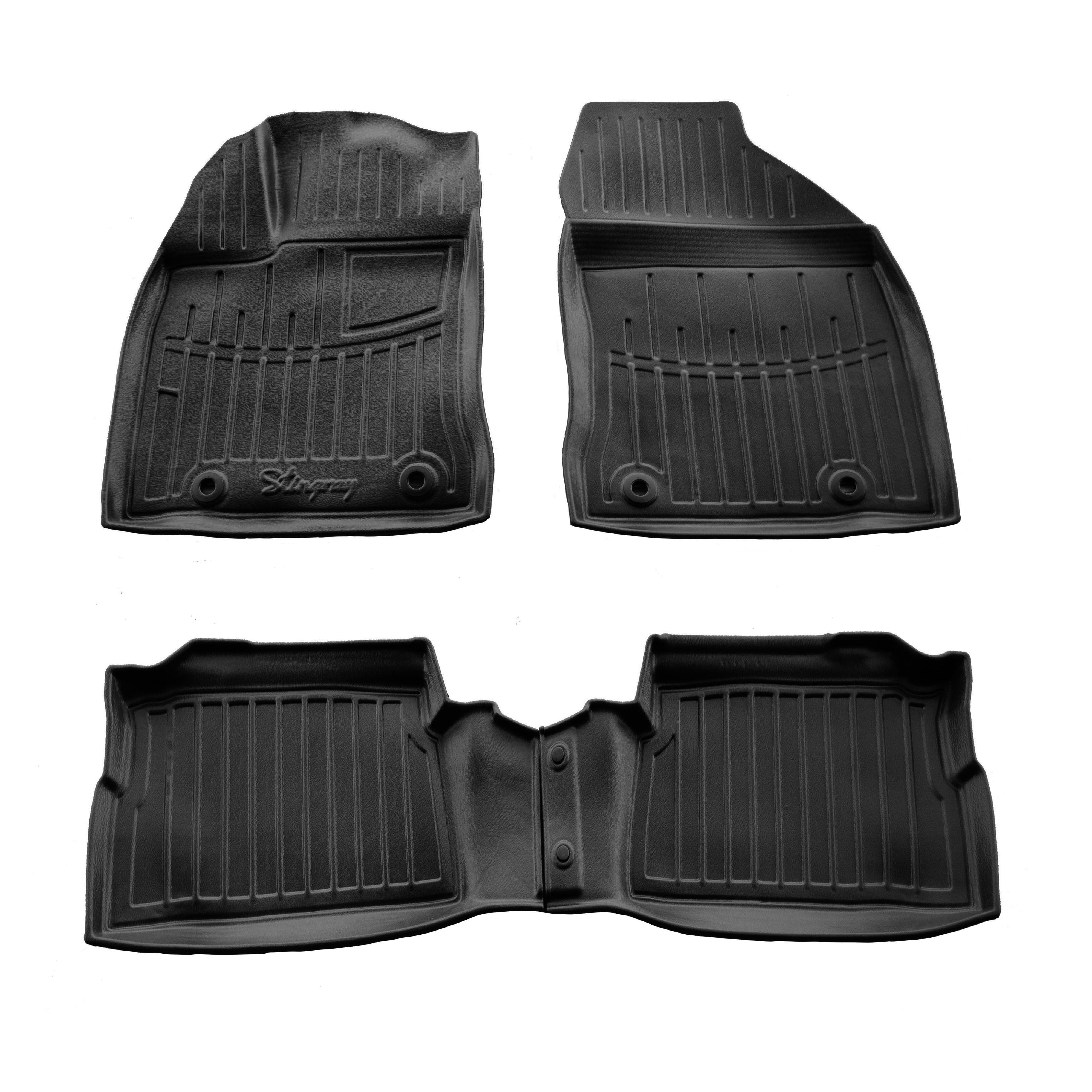 Коврики Stingray 3D для Lexus CT200H полиуретан 4 шт. Черный (158287)