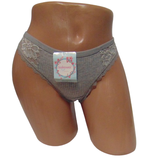 Трусы женские стринги Kokowei 2890 XL Серый (2061097959)