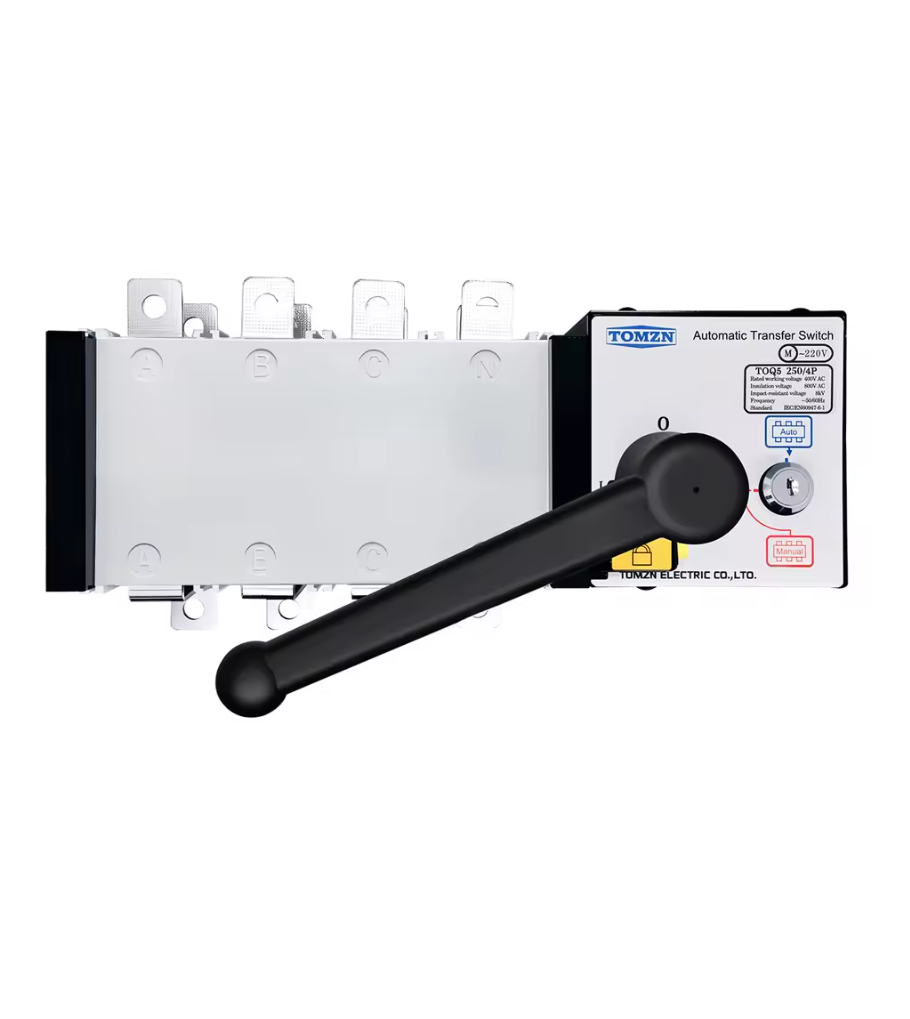 Автоматичний перемикач ввода резерва 4/630A TOMZN AC 400V 630A (10107399)