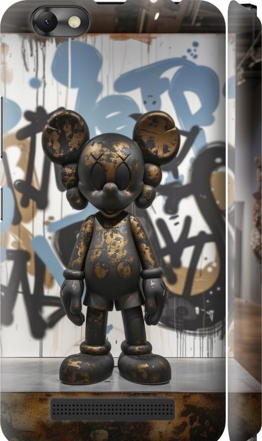 Чехол на Lenovo Vibe C A2020 Bronze kaws v2 (6098m-283-42517)