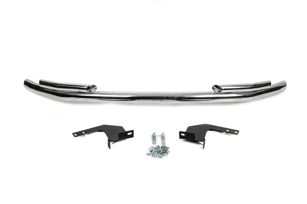 Губа нижняя ST009 City bar для Volkswagen T5 2010-2015 г. нержавеющая сталь (114273)