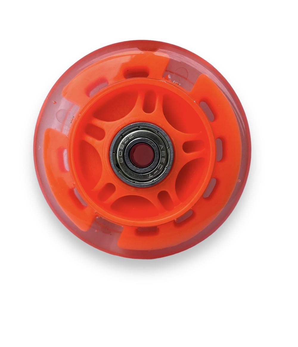 Колесо для самоката/роликів підшипники ABES-7 80 мм Помаранчевий - фото 2 Колесо для самоката/роликів підшипники ABES-7 80 мм Помаранчевий - фото 2