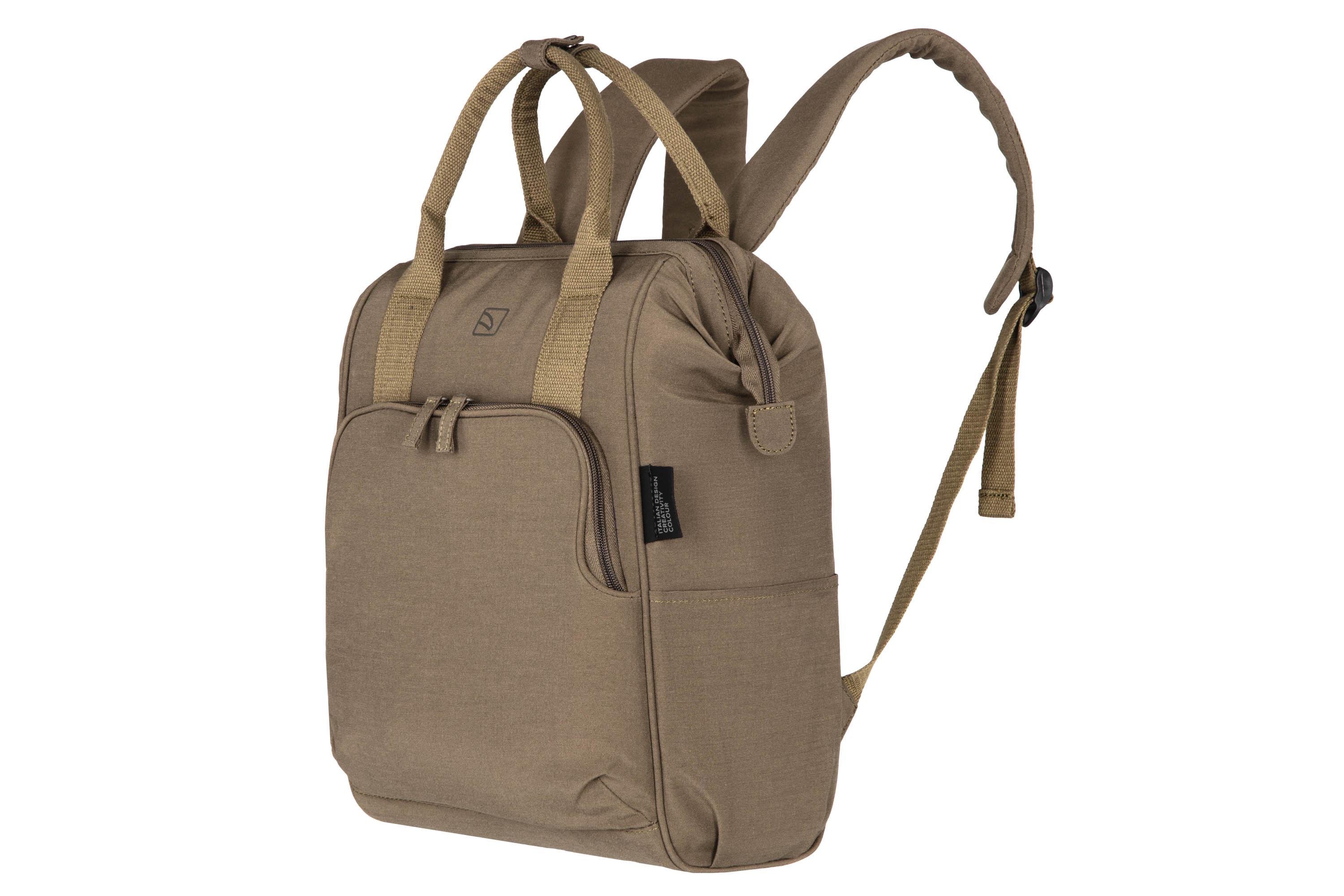 Рюкзак Tucano Ampio 14" Зеленый (ERC-BKAMP14-VM)