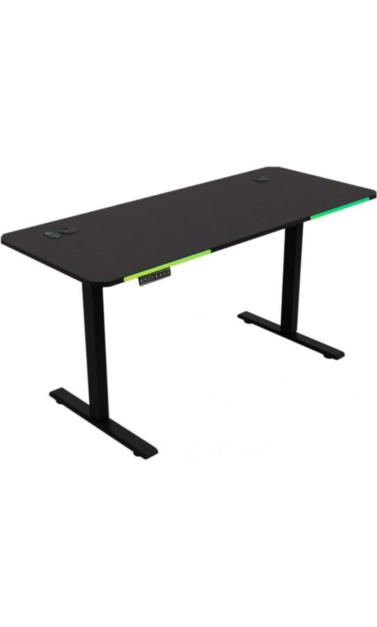 Компьютерный стол GT Racer TS 1438 140x60x73-118 см Black