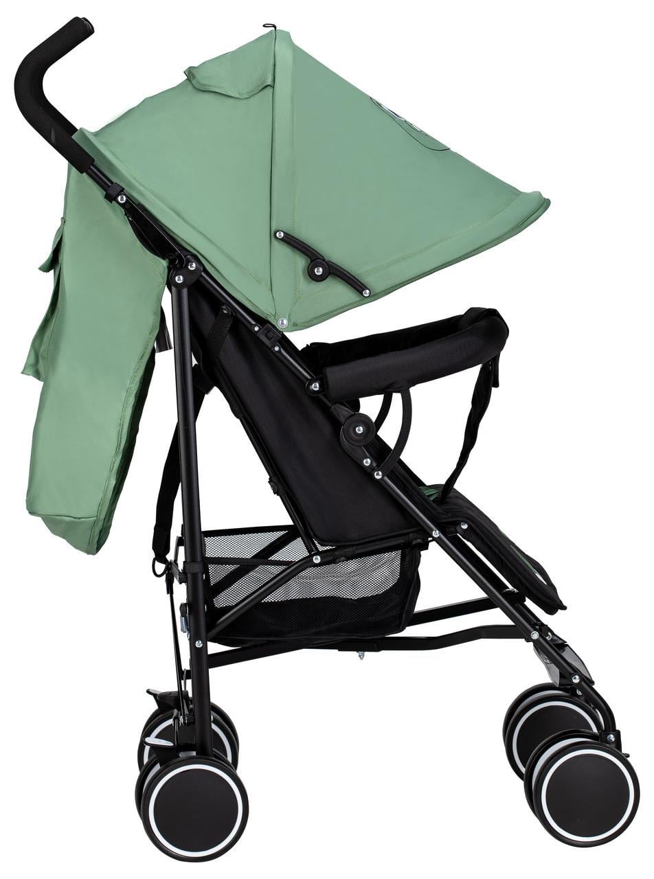 Коляска для дитини FreeON прогулянкова Simple Black/Dark Green - фото 4