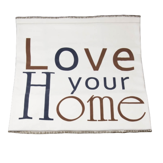 Плед Elisey с надписью 180х130 см Белый (99-81-026H) Плед Elisey с надписью 180х130 см Белый (99-81-026H)