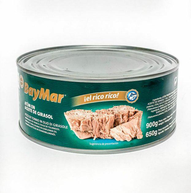 ᐉ Тунец в масле BayMar Atun en Aceite консервированный 900 г