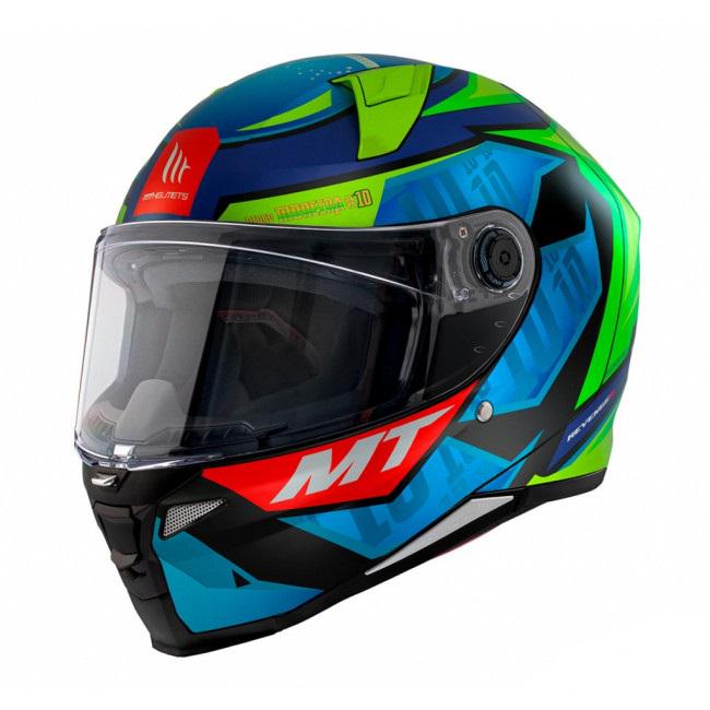 Мотошлем MT HELMETS Revenge 2 S Moreira A7 Matt ECE2206 M (26647)