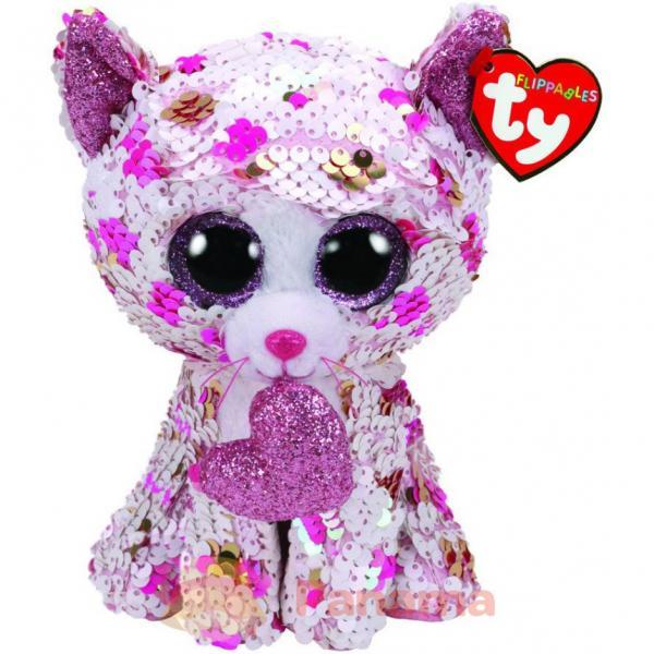М'яка іграшка TY Flippables Кошеня Cupid 25 см (36791)