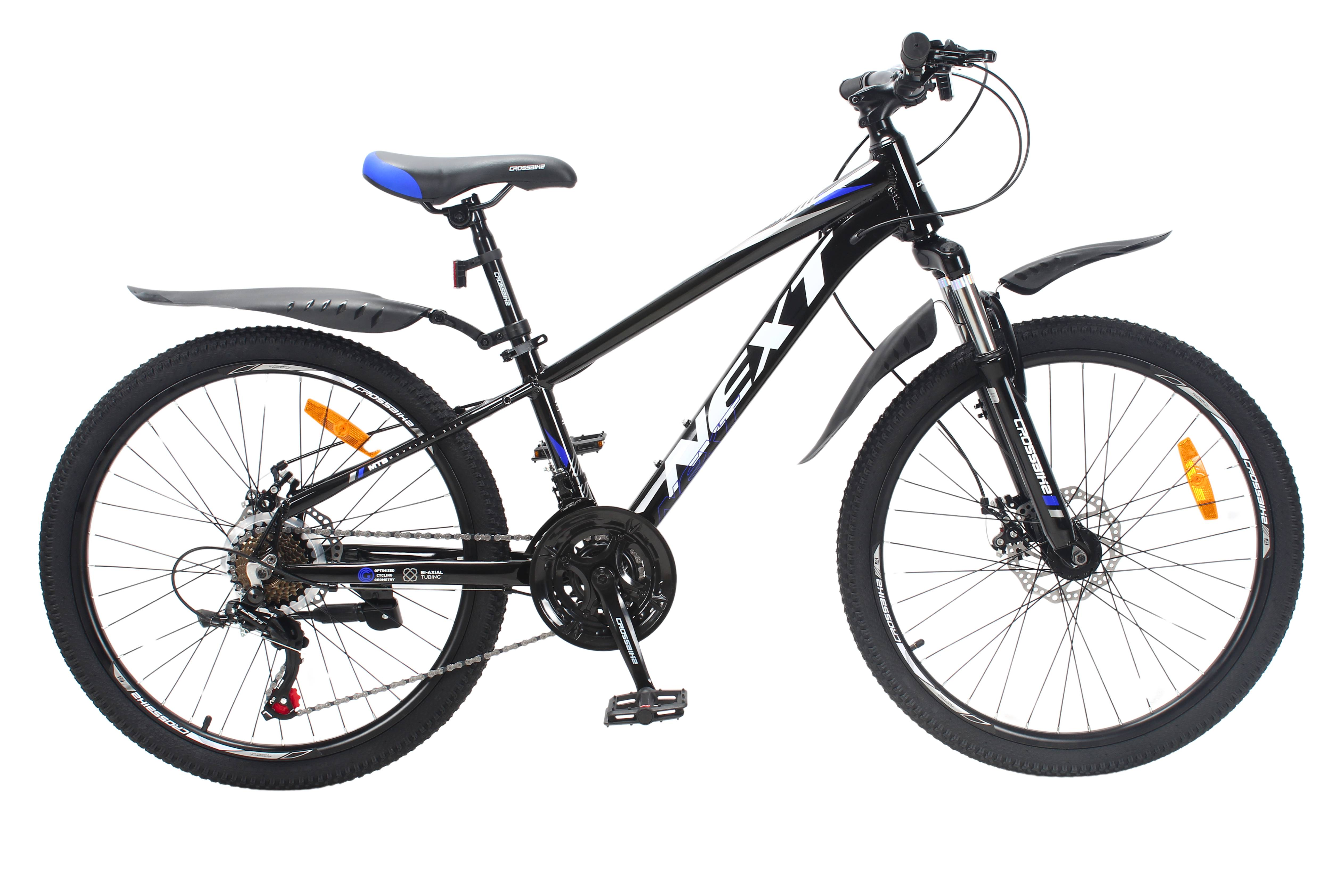 Велосипед Crossbike Next 2025 24" 11" Черно-синий