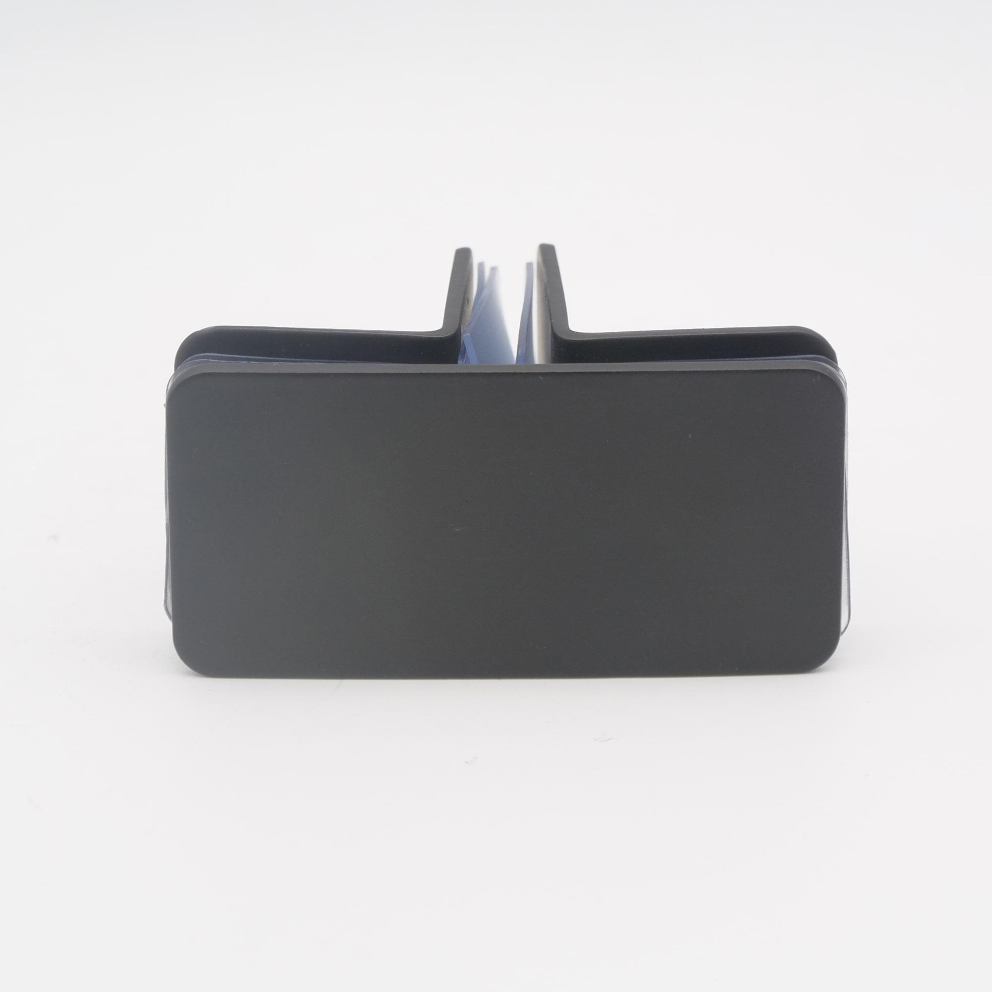 Стеклодержатель для 3-х стекол 90/90/90 градусов нержавеющая сталь Черный - фото 4 Стеклодержатель для 3-х стекол 90/90/90 градусов нержавеющая сталь Черный - фото 4