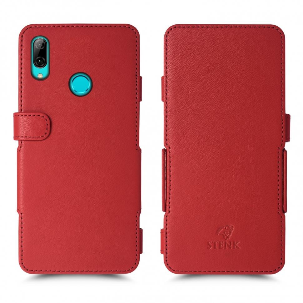 Чехол книжка Stenk Prime для Huawei P Smart (2019) Красный (62115)