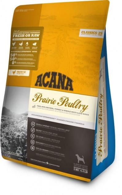 Корм сухой для собак всех пород на всех стадиях жизни ACANA Prairie Poultry с цыпленком и индейкой 2 кг (a56021) - фото 1 Корм сухой для собак всех пород на всех стадиях жизни ACANA Prairie Poultry с цыпленком и индейкой 2 кг (a56021) - фото 1