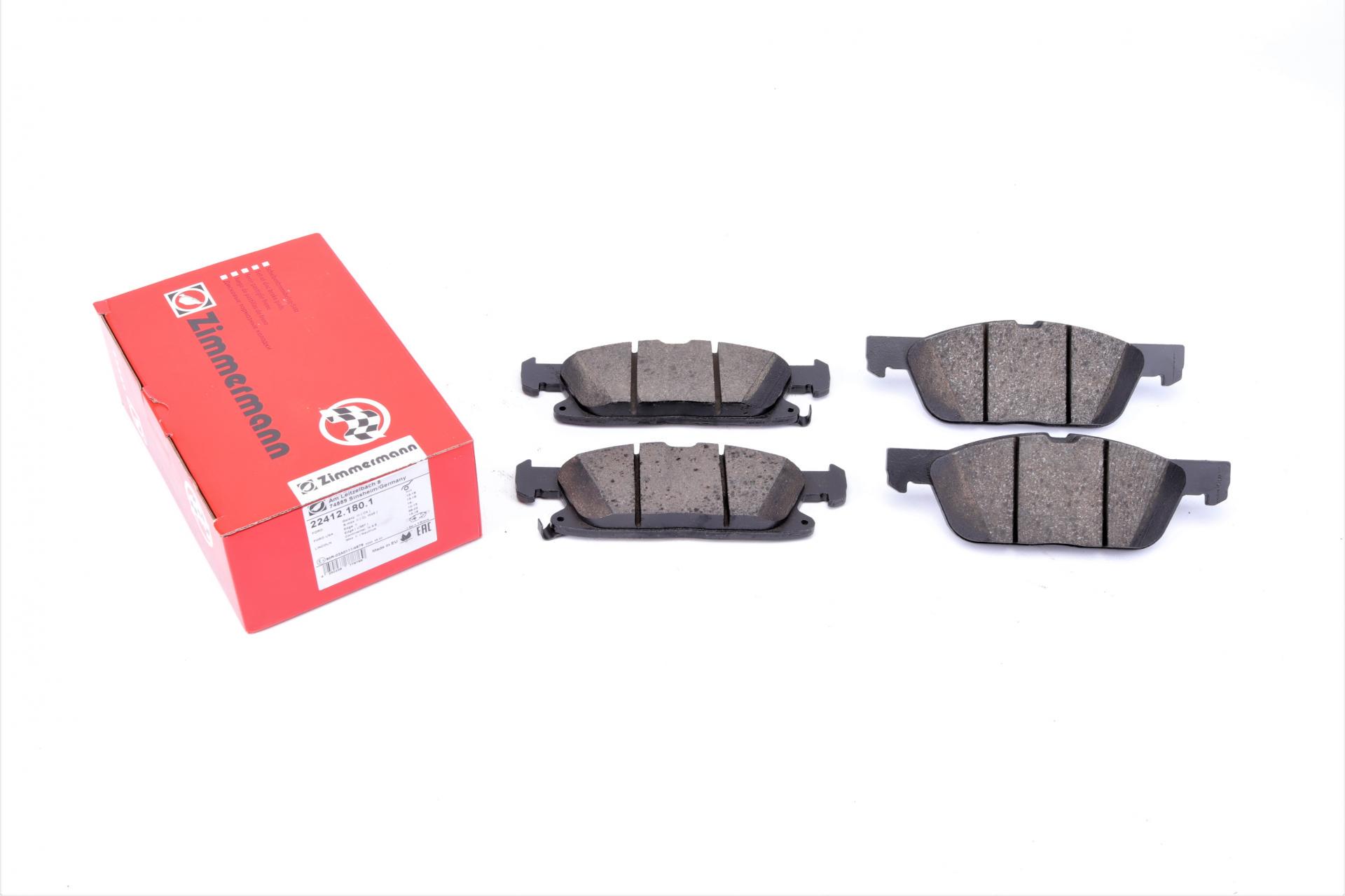 Колодки тормозные передние ZIMMERMANN Ford Galaxy/S-Max 15-Ate-Teves (22412.180.1 ZIMMERMANN) Колодки тормозные передние ZIMMERMANN Ford Galaxy/S-Max 15-Ate-Teves (22412.180.1 ZIMMERMANN)