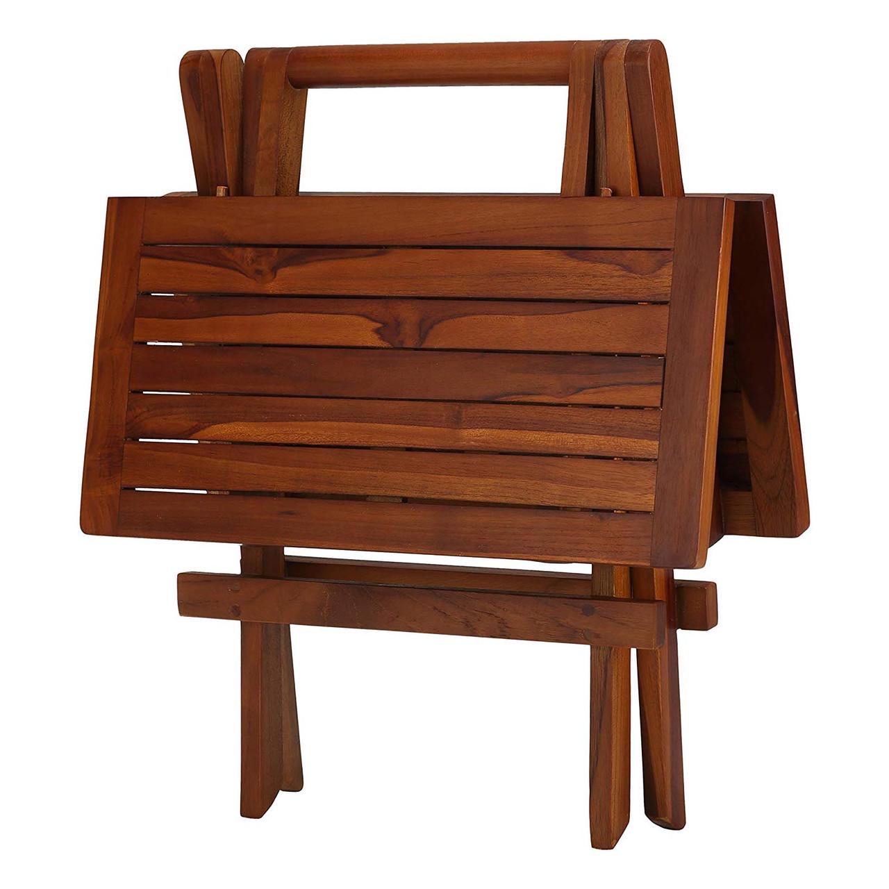 Столик раскладной из дерева Деруент Капучино (СУН-001609) - фото 2 Столик раскладной из дерева Деруент Капучино (СУН-001609) - фото 2