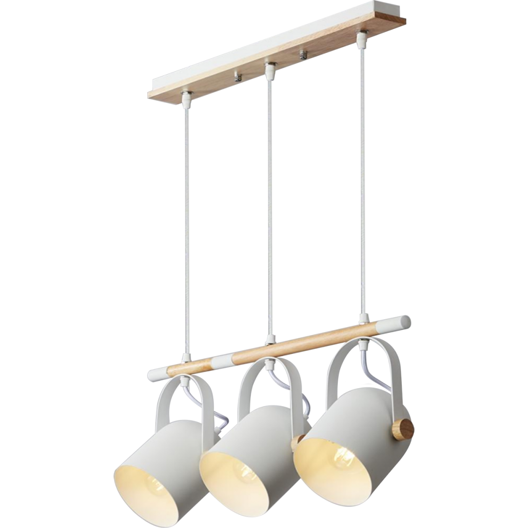 Люстра Loft Haltbar PD 3 WH E27 max 3х40 W Белый (V6939442478150)