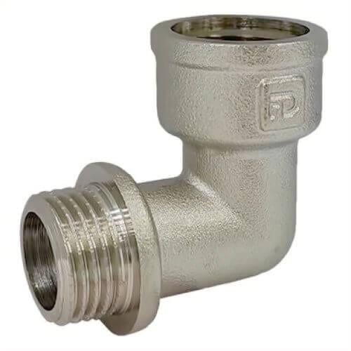 Угол FADO Srl FITT NICKEL 3/4" РЗ-РО латунь (U12)