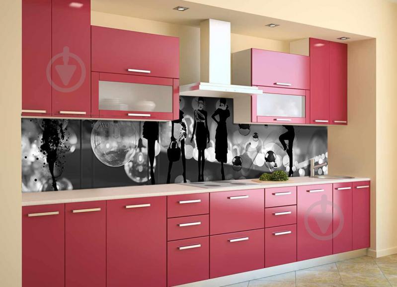 Скинали на кухню Zatarga «Вдохновение» 650х2500 мм виниловая 3Д наклейка кухонный фартук самоклеящаяся Z180703/1