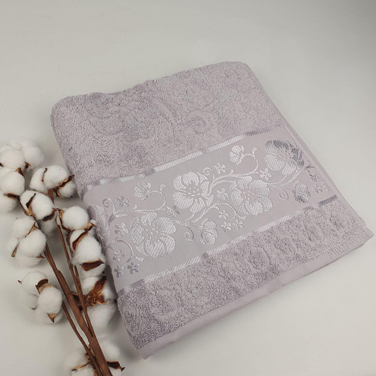 Рушник Philippus Platinum Cotton Elina А295 70x140 см Ліловий (CN38950)