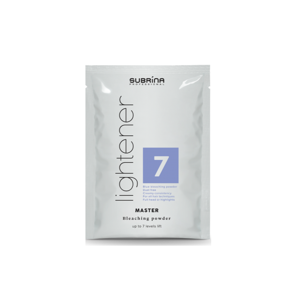 Пудра для освітлення волосся Subrina Professional Lightener Master саше 50 г