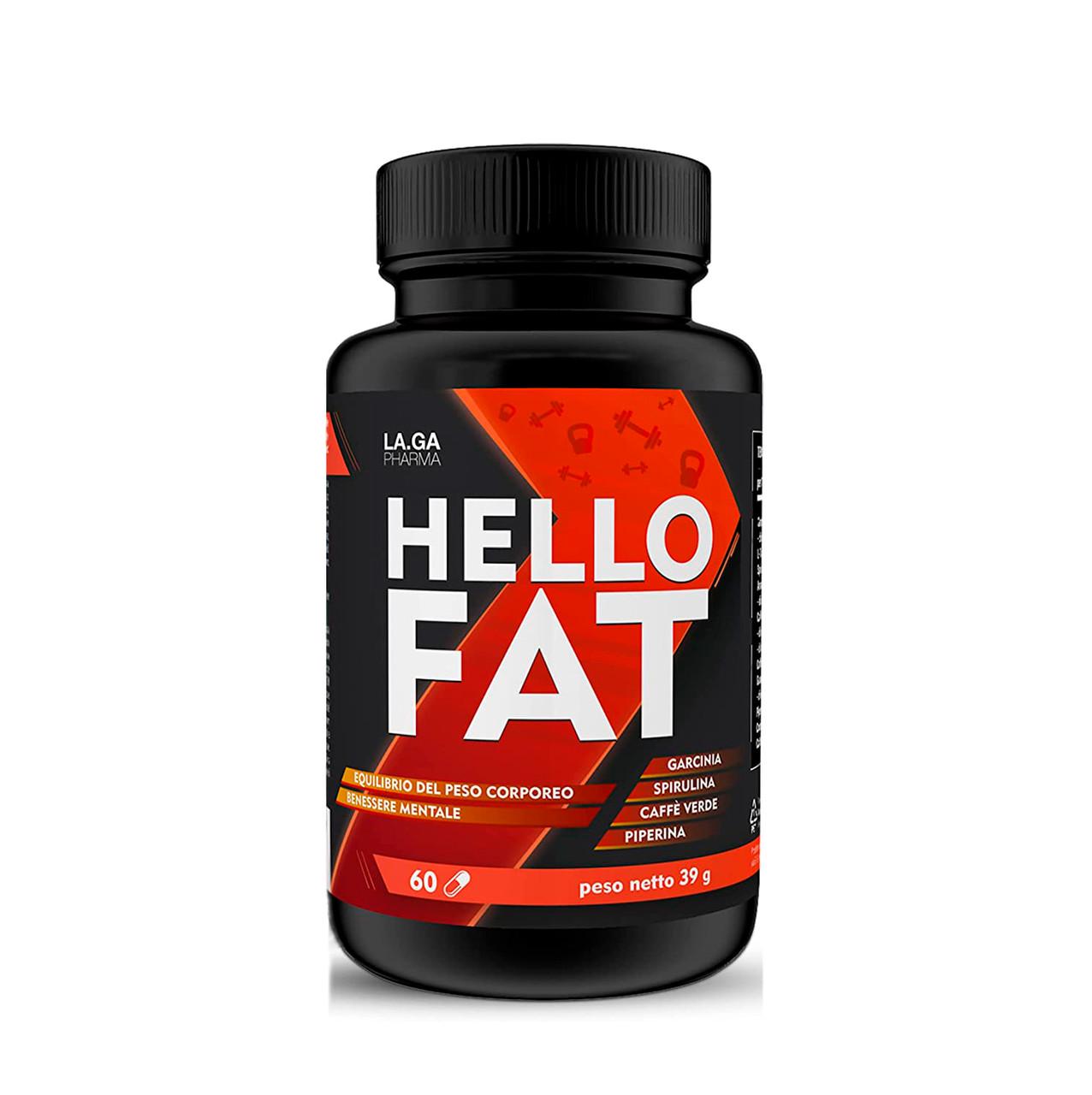 Жироспалювач LA,GA Hello Fat 60 капсул (50093LA,GAH60k)