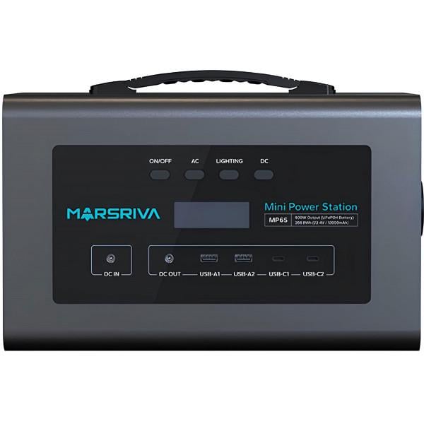 Зарядная станция Marsriva MP6S LiFePO4 600W 268,8 Вт/ч Black (MP6S_MARSRIVA)