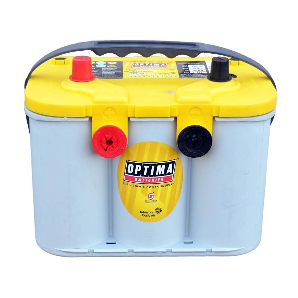 Автомобильный аккумулятор Optima Top AGM YTU-4.2L 6СТ-55Ah Аз ASIA 756A/EN 814254000 Yellow (23408)