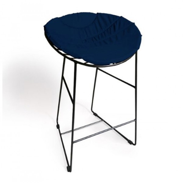 Стілець барний Woodman 75 Lystok Oxford Синій (9581)