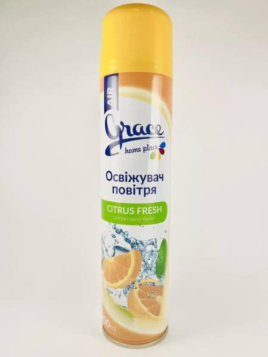 Освіжувач повітря Grace Classic Цитрусовий букет 300 мл (3002519331) Освіжувач повітря Grace Classic Цитрусовий букет 300 мл (3002519331)