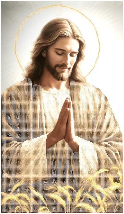 Схема для вышивки бисером Золотая Подкова Хлеб наш насущный ЗПО-044 (4781)