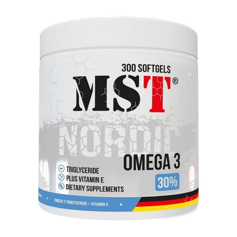 Рыбий жир MST Omega 3 Nordic 300 капс. (22012-01)