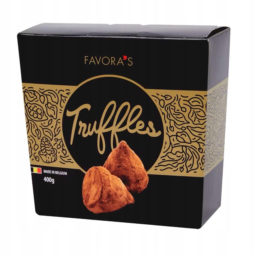Конфеты трюфельные Favora's Dusted cocoa truffles 400 г