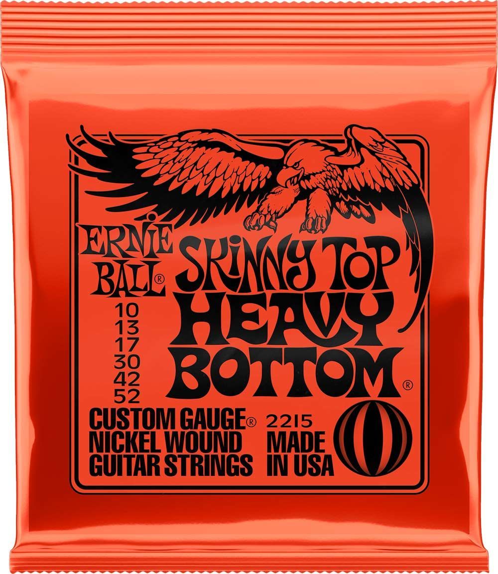 Струны Ernie Ball 2215 10-52 Skinny Top Heavy Bottom (655)