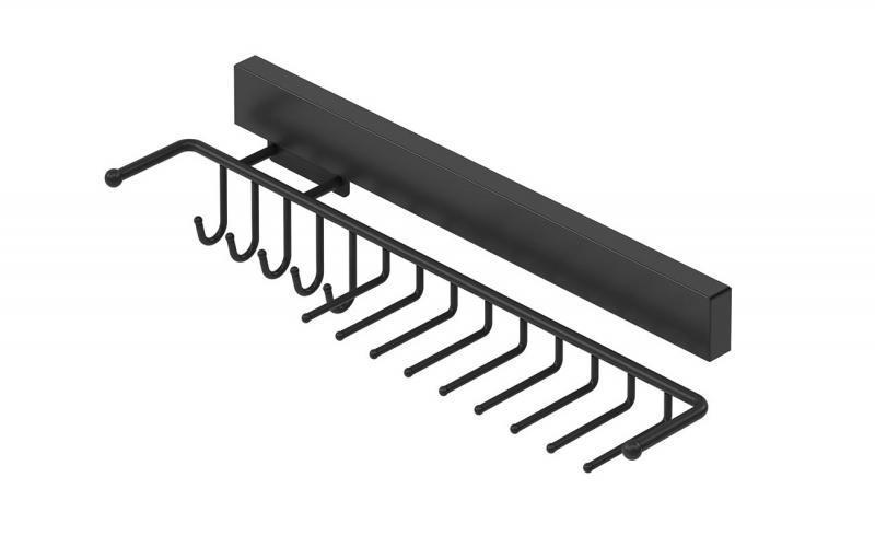 Держатель галстуков и ремней Starax правый Антрацит (S-6057-А)