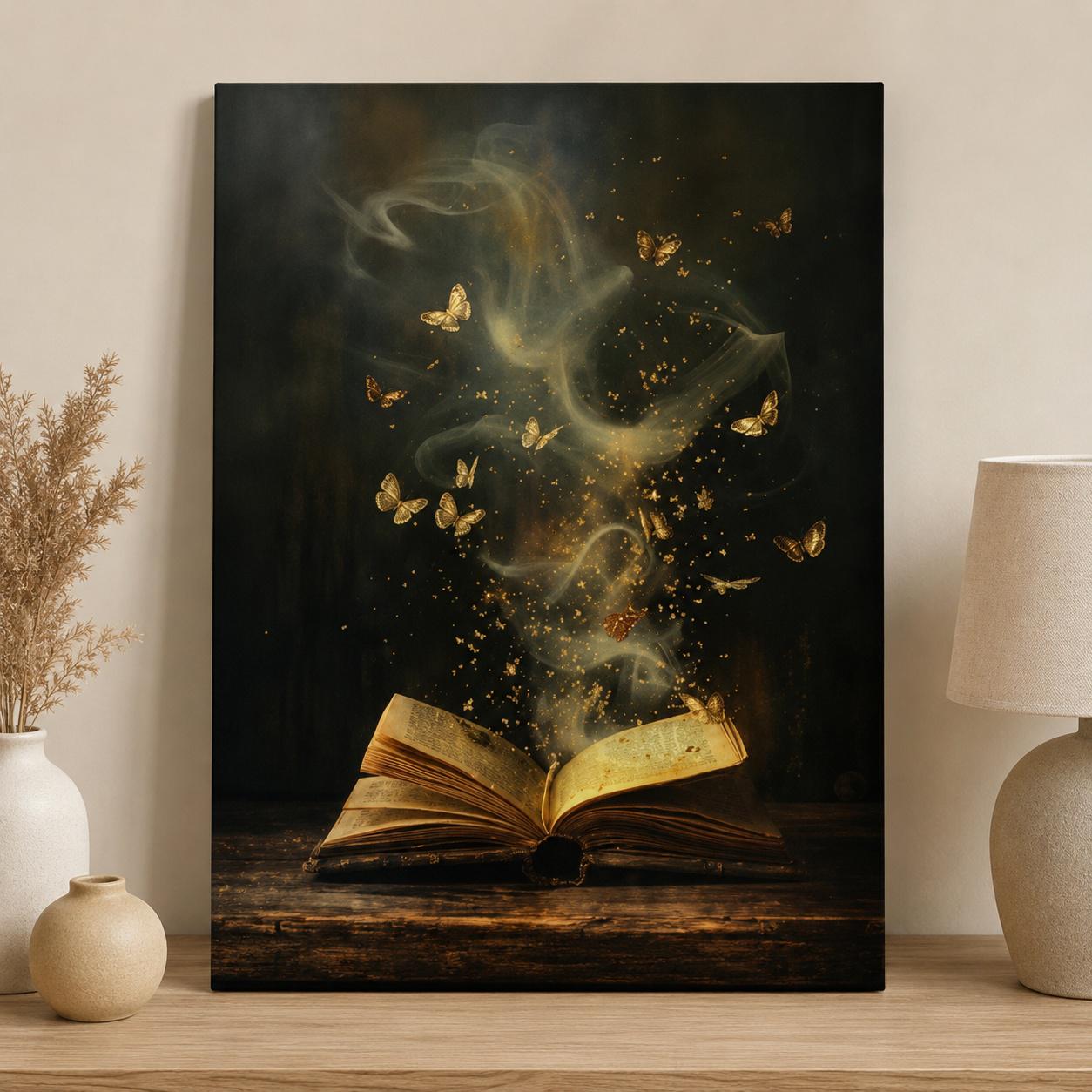 Постер Magic Book на холсте 30×40 см (PT-DA-001081)