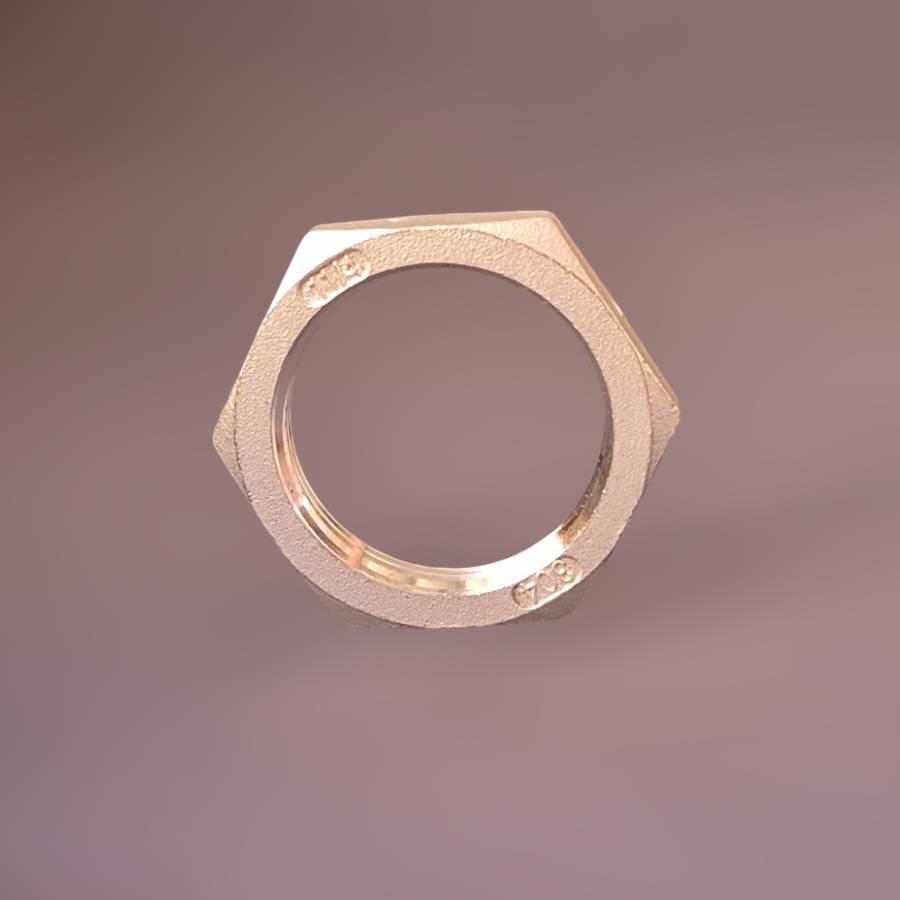 Контргайка нержавеющая муфтовая DN32 1"1/4 н/ж сталь AISI304 шестигранная резьба BSPP ГОСТ 8969-75 - фото 3 Контргайка нержавеющая муфтовая DN32 1"1/4 н/ж сталь AISI304 шестигранная резьба BSPP ГОСТ 8969-75 - фото 3