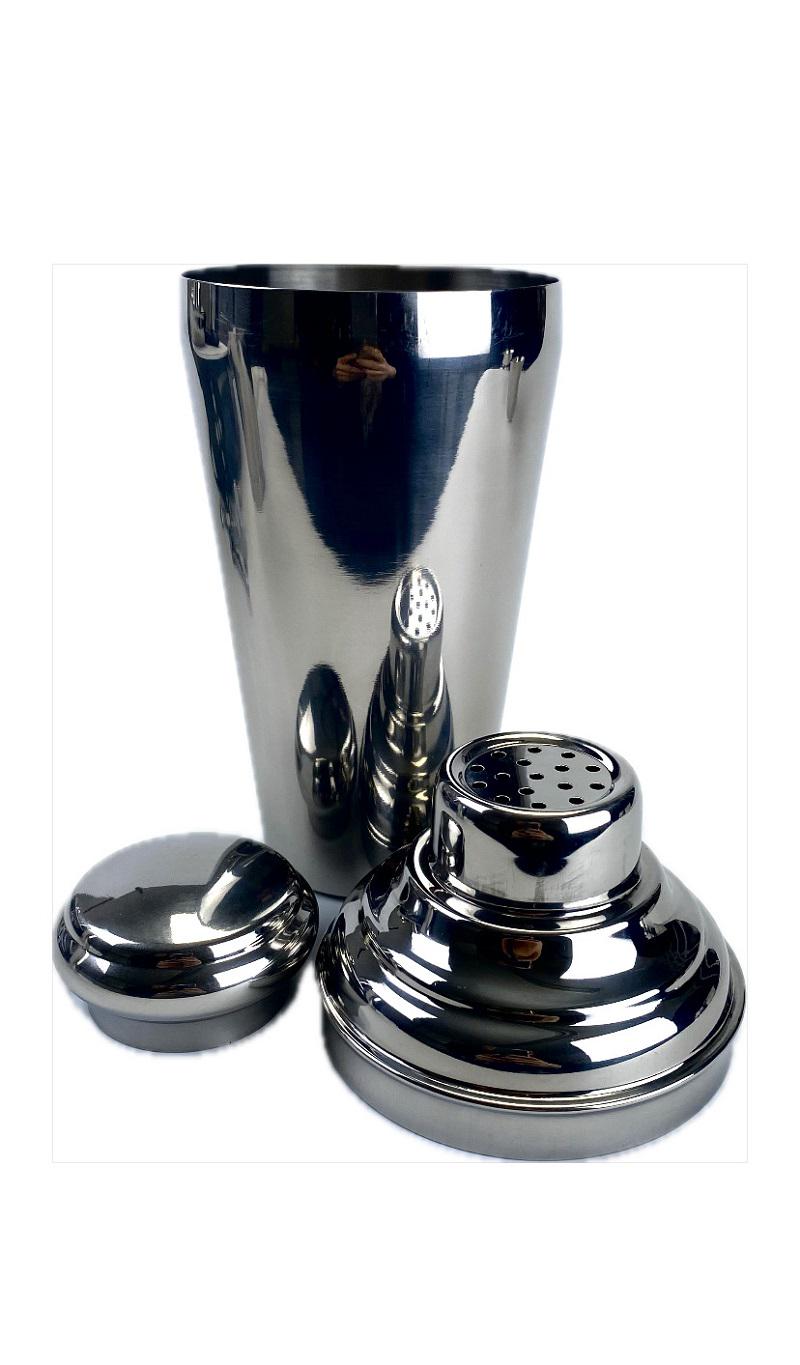 Шейкер Шеф Кап One Chef из нержавеющей стали стальной для бармена 700 мл h 22 см d 9 см - фото 5 Шейкер Шеф Кап One Chef из нержавеющей стали стальной для бармена 700 мл h 22 см d 9 см - фото 5