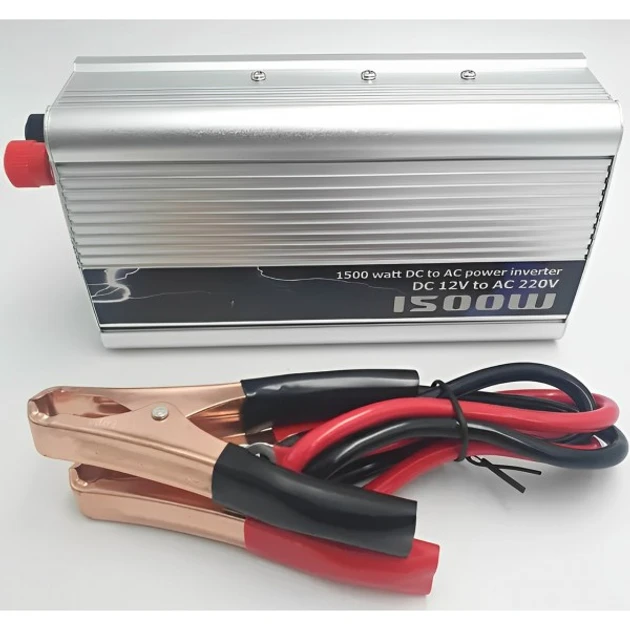 Инвертор автомобильный 12-220 В 1500 W С защитой С USB (2302724380)