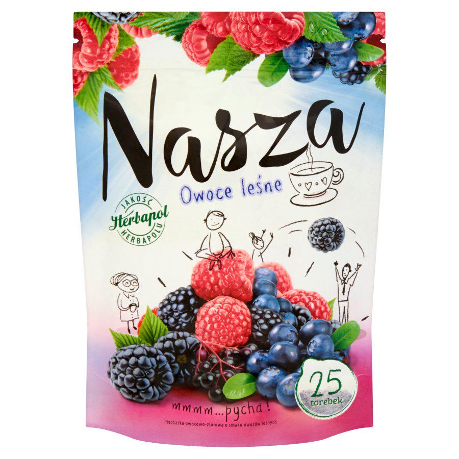 Чай Nasza Owoce lesne 25 пакетиков 47,5 г (6883)