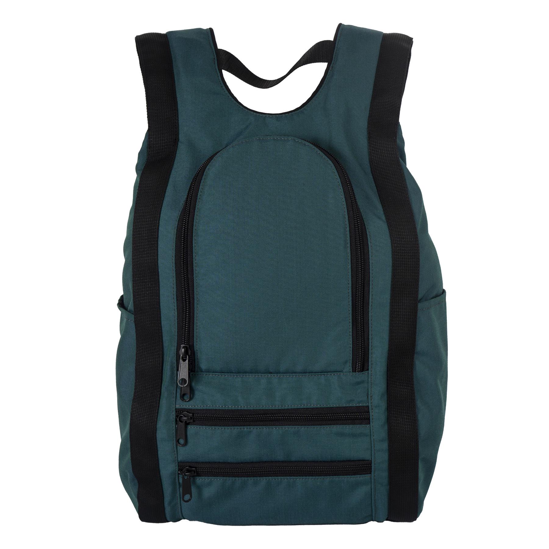 Рюкзак-антикрадій OOLOO Крапля 45х27х14 см Синьо-зелений (426/806)