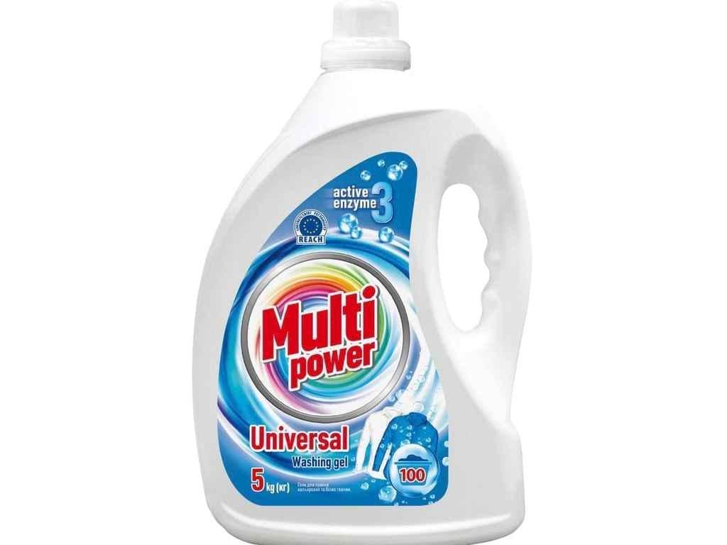 Гель для стирки Multi Power Universal для цветного и белого 5 л (931163)