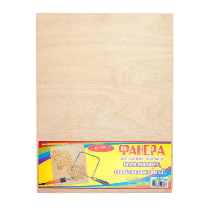 Фанера для выпиливания и обжига А4 21х30 см 4 мм (22066695) Фанера для выпиливания и обжига А4 21х30 см 4 мм (22066695)
