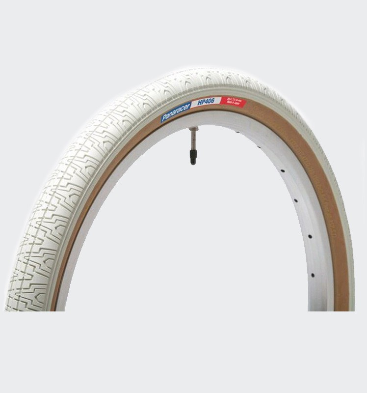 Покришка HP406 Panaracer 20"x1,75" White/Amber