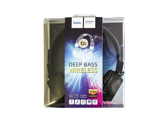 Наушники Hoco W25 Bluetooth Черный - фото 2 Наушники Hoco W25 Bluetooth Черный - фото 2