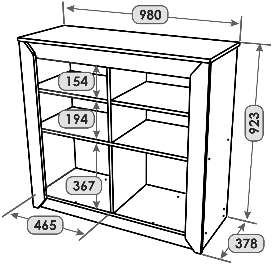 Тумба под ТВ Everest Нордик 980 980х378х923 мм Дуб крафт золотой/Графит (11175) - фото 2 Тумба под ТВ Everest Нордик 980 980х378х923 мм Дуб крафт золотой/Графит (11175) - фото 2
